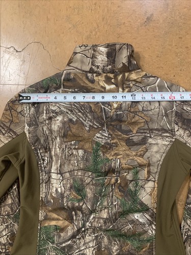 Realtree Jacket Womens Medium Brown Camo Xtra Hunting Hunt Outdoors Logo Hunting - Picture 14 of 17