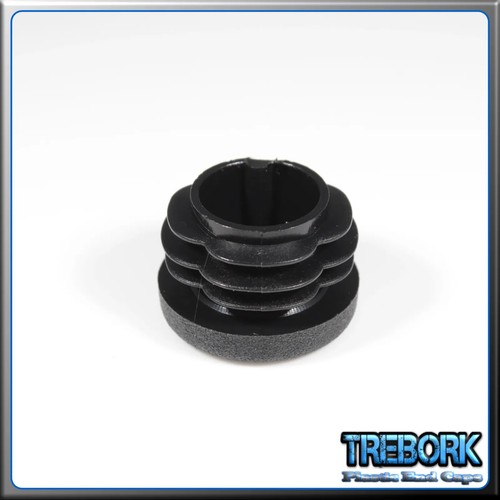 Round Plastic Tube End Caps Insert Bungs Blanking Plugs Stoppers, Chair Feet Leg - Picture 100 of 250