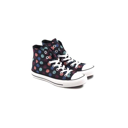 Converse Dot Top Star Hi Trainers Polka Chuck All Taylor 7q7f6