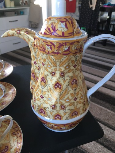 Vintage Limoges Design Mekki tea/coffee Set - Picture 5 of 12