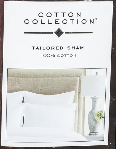 Levinsohn Cotton Collection Twin Bedskirt + Euro Sham 15" Drop Solid Silver - Picture 3 of 7