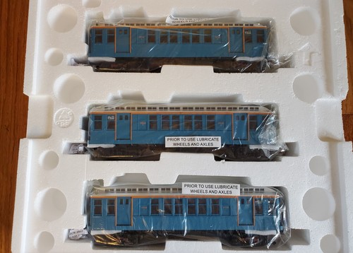 MTH RAIL KING Q TYP 3-AUTO NICHT ANGETRIEBEN NYC U-BAHN SET # 30-2760-3 BMT NYCTA - Bild 6 von 11
