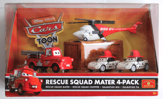 cars toon rescue squad mater
