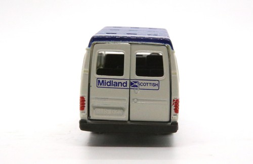 Corgi Diecast - C676/1 - Ford Transit Minibus - Bluebird / Midland Scottish - Imagen 14 de 18