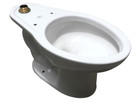American Standard 3461001.020 Madera Elongated Flushometer Toilet Bowl-White
