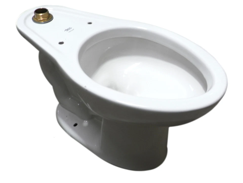 American Standard 3461001.020 Madera Elongated Flushometer Toilet Bowl-White