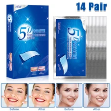 28 Strips 14 Day Supply Teeth Whitening Strips Home Bleaching White Advanced
