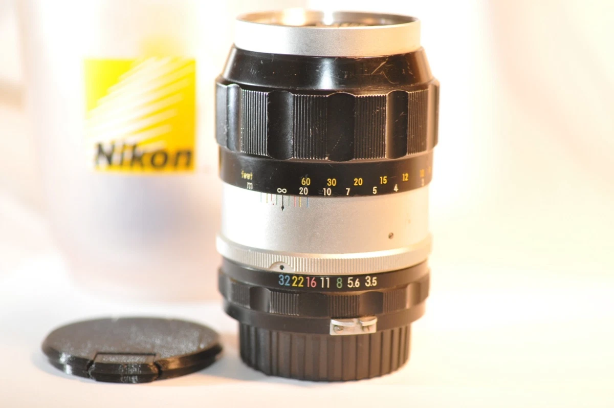 Nikon NIKKOR f/3.5 Camera Lenses 135mm Focal for sale - eBay