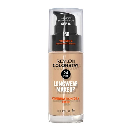 Base de maquillaje Revlon ColorStay 150 Buff 1 oz para piel grasa combinada - Imagen 1 de 7