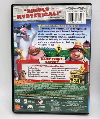 Back at the Barnyard Cowman The Uddered Avenger & The Original Party Animals DVD - Picture 6 of 7