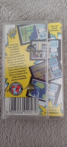 Super Stuntman - CodeMasters - ZX Spectrum 48K/128K Single Jewel Case - Picture 2 of 3