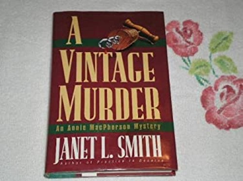 A Vintage Murder Hardcover Janet L. Smith - Picture 1 of 2