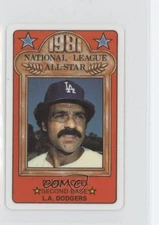 1981 Perma-Graphics/Topps Credit Cards All-Stars Davey Lopes #150-ASN8105