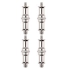  4 Stück Standard 1/4 bis 3/8 Spigot Stud Flash Light Stand