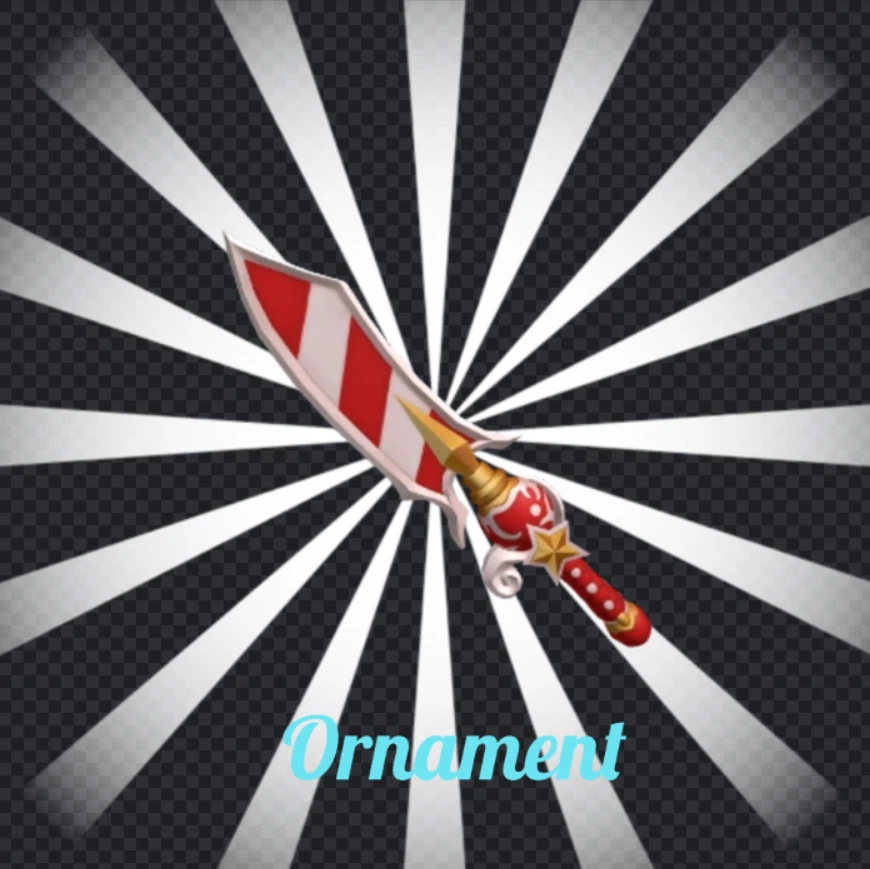 Ornament MM2 Godly Knife / Cheap and Quick Delivery (Murder Mystery 2)