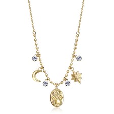 BROSWAY CHAKRA COLLANA DA DONNA CON CIONDOLO LUNA A E STAELLA BHKN192