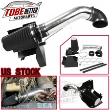 4" Heat Shield Cold Air Intake Filter Kit For GMC/Chevy 4.8 5.3 6.0L V8 1999-06