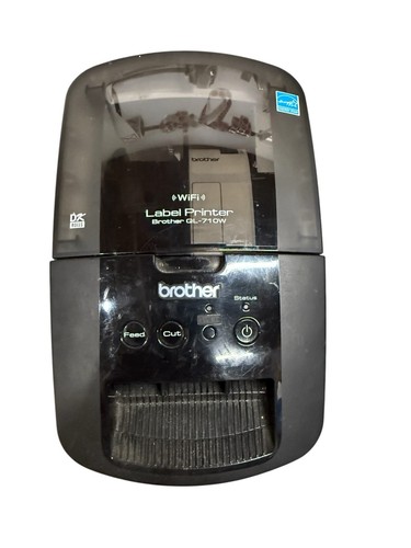 Brother QL-710W Wireless Label Thermal Printer/ JUA167 with cables & 1 labe roll - Picture 2 of 4