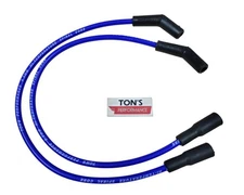 Ton's 8mm Ignition Spark Plug Wires EFI Harley H-D FLT FLHT FLHR FLTR 99-08 Blue