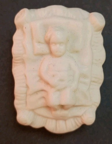 Ricambio Natività Gesù Bambino Biscotto Ceramica Pronto da Dipingere 1 Pezzo 2" x 1,5" - Foto 6 di 6
