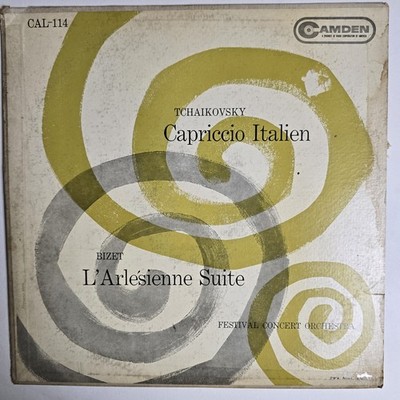 Festival Concert Orchestra Tchaikovsky Cappriccio Italein LP RCA