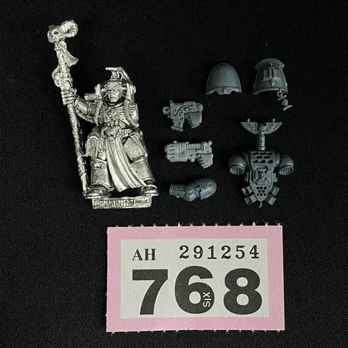 LIBRARIAN SPACE MARINES EPISTOLARY WARHAMMER 40.000 40K METAL MARINE PSYKER