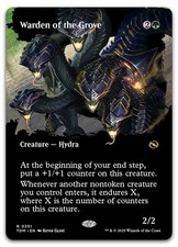 Warden of the Grove (Borderless) #351 (NM) Tarkir Dragonstorm TDM Magic MTG