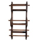 Farmhouse Wooden Wall Hanging Shelf Hanger Boho MCM Mission Wood