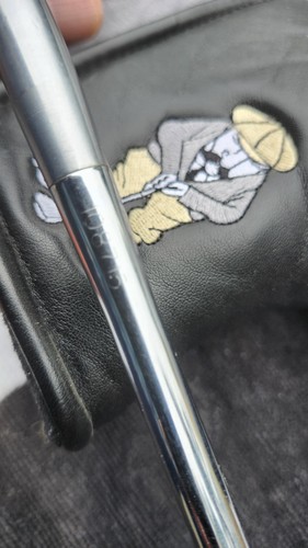 Nice Used Bobby Grace Chrome 2200 Blade Putter, 35", Bobby Grace Grip And Cover - Picture 8 of 13