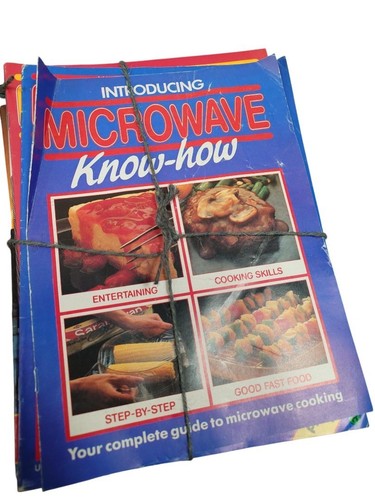 Vintage 1985 Microwave Know-how Magazine Collection 1-117 Cookery Kitchen - Picture 6 of 12