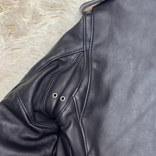 Good condition Schott Double Riders 618 size 38 YKK zip - Picture 12 of 13