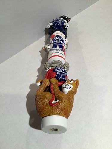 Beer Tap Handle Pabst Cats - Picture 8 of 9