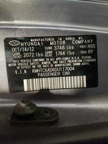 Hyundai Veloster Radiator Hose Line Tube  2012 2013 2014 2015  - Picture 12 of 12