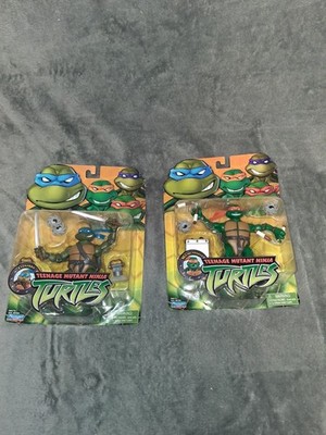Leo and Mike 2023 TMNT Retro2003 Teenage Mutant Ninja Turtles | Playmates | New
