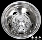 1 REAR 2005-2025 FORD F450 F550 19.5" 10 Lug Wheel Simulators Rim Covers Liners