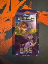 Disney Lorcana TCG: Ursula's Return Sealed Starter Deck - Amber & Amethyst