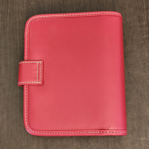 FRANKLIN COVEY Red Leather DAY ONE PLANNER 6 Ring Binder w/Original Inserts 7.5" - Bild 15 von 19