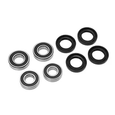 Front Wheel Bearing Seal Kit 4 Pcs Ball Bearings 4 Pcs Sealing Rings for 