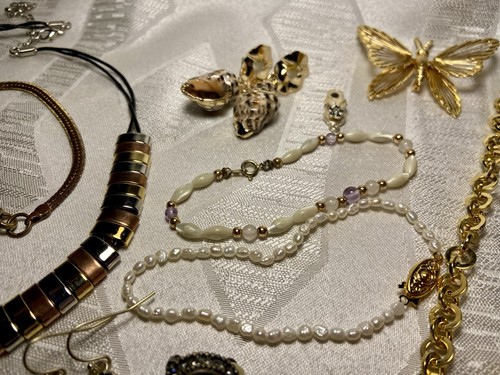 Paquete de joyas vintage y de moda lote mixto de tesoros de venta inmobiliaria - Imagen 6 de 10