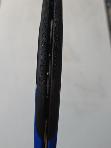 Wilson K-Factor Arophite Black Pro Six Tennis Racquet 4 1/4 W/Carrying Case - Picture 10 of 12