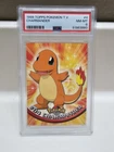 Charmander 1999 Topps Tv Series 1 Animation  PSA 8