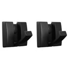  2 stücke Haken Punch Free Folding Mantelaufhänger Platz Rettungshaken Für