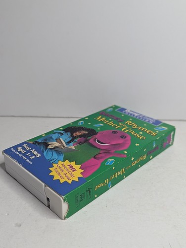 Barney & Friends VHS 1992 Barney Rhymes With Mother Goose Sing Along Kids Film - Bild 3 von 5