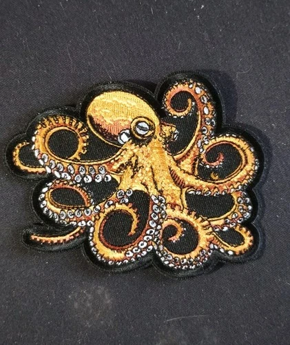 Octopus /Kraken   Sew On /Iron on Embroidered Patch Sea Monster Patch New