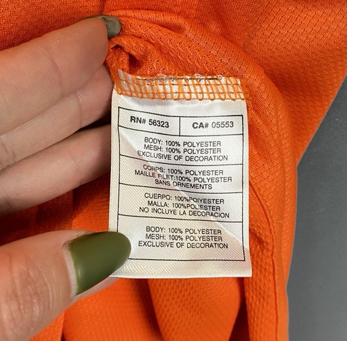 Nike KNVB Nederland Football Soccer Jersey Shirt 2008 Short Sleeve Top Orange - Picture 7 of 10