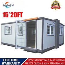 15x20x8FT Bastone Portable Mobile Expandable Prefab House Prebuilt Tiny Home