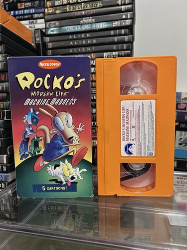 Rockos Modern Life VHS Tape Lot 1997 Nickelodeon Cartoon Show Rare OOP HTF - Picture 8 of 23