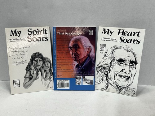 "My Spirit Soars" Signed by Chief Dan George w/“The Best Of…” & “My Heart Soars” - Picture 2 of 8