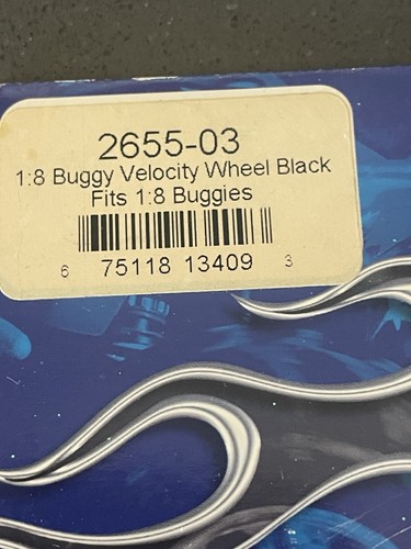 Proline 1:8 Buggy Velocity Wheels Black For Buggies - Picture 3 of 3