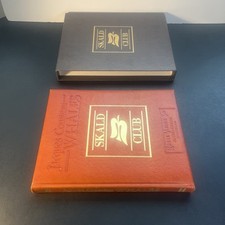 Jacques Cousteau Whales Limited Edition To 375! HC Book Leather Bound 1986 Vtg